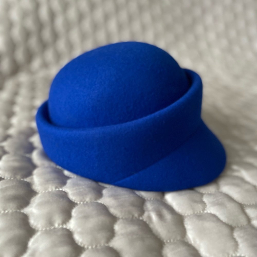 Adorable Blue Wool Hat